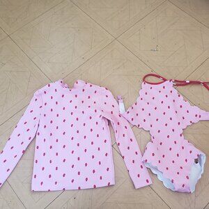 Marysia Size Small 2-piece Shirt and Swimsuit set